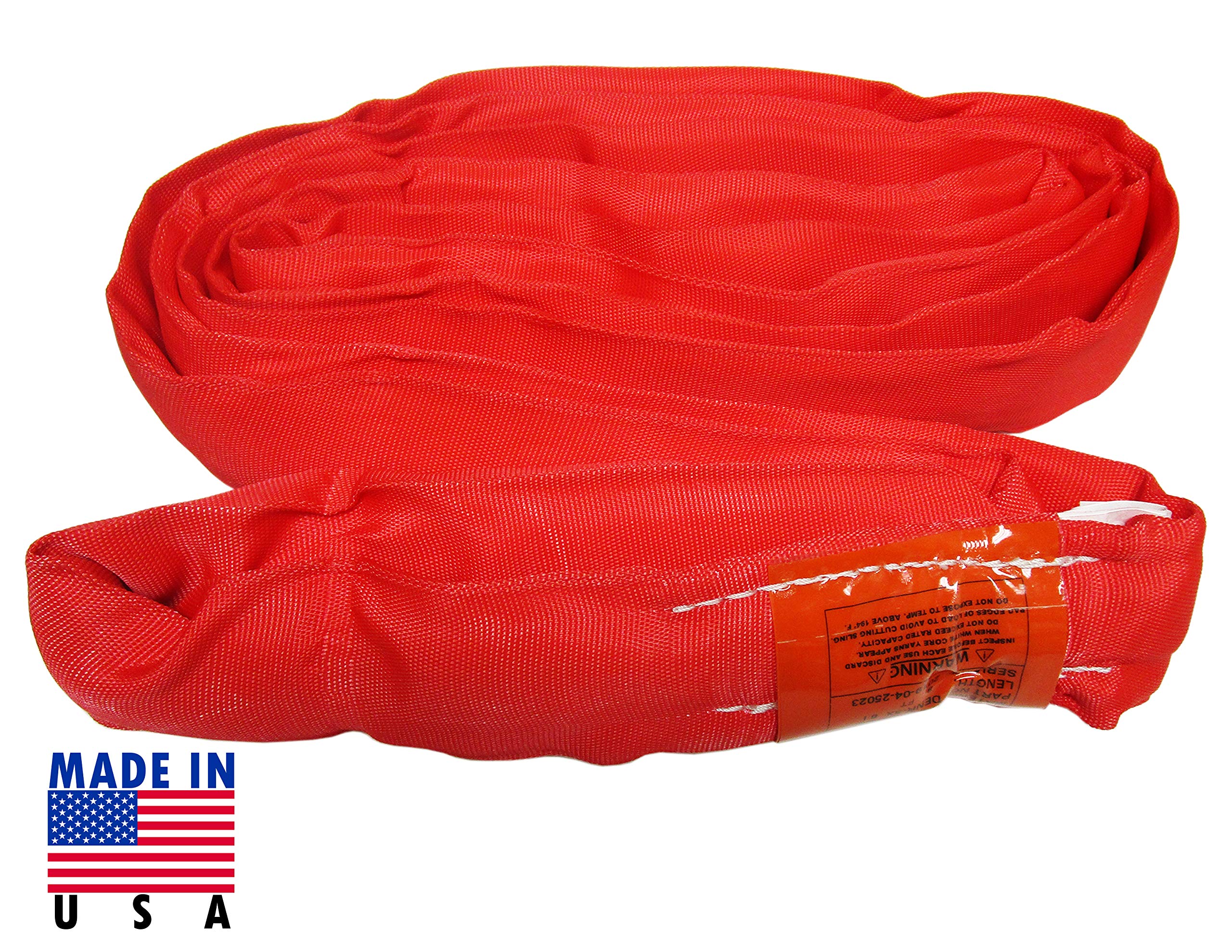 Heavy Duty Round Sling Wrecker Kit - Universal Recovery Tow & Crane Lifting Belts for Trucks, Vehicles & Equipment - Ideal for Towing, Construction & Industrial Use