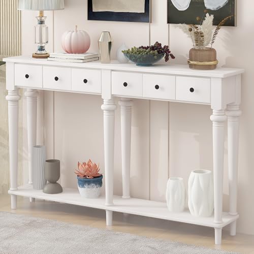 White 4-drawers
