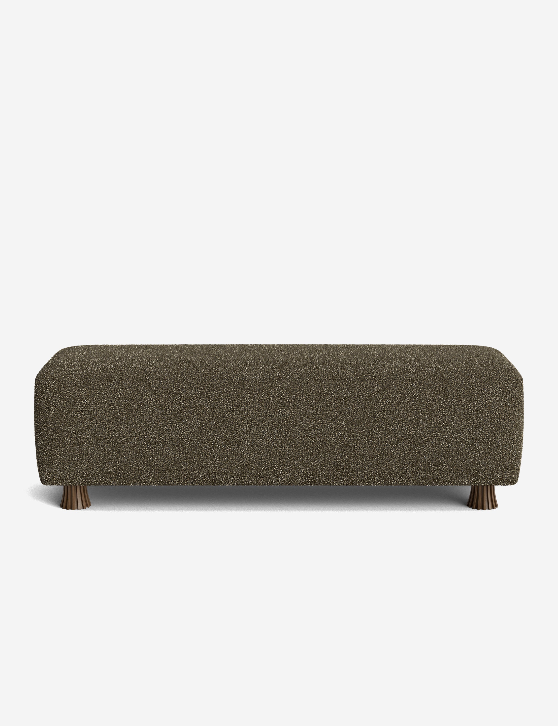 Ansel Bench by DISC Interiors - Modern Wooden Entryway Bench with Storage | Perfect for Hallway, Living Room & Bedroom Organization