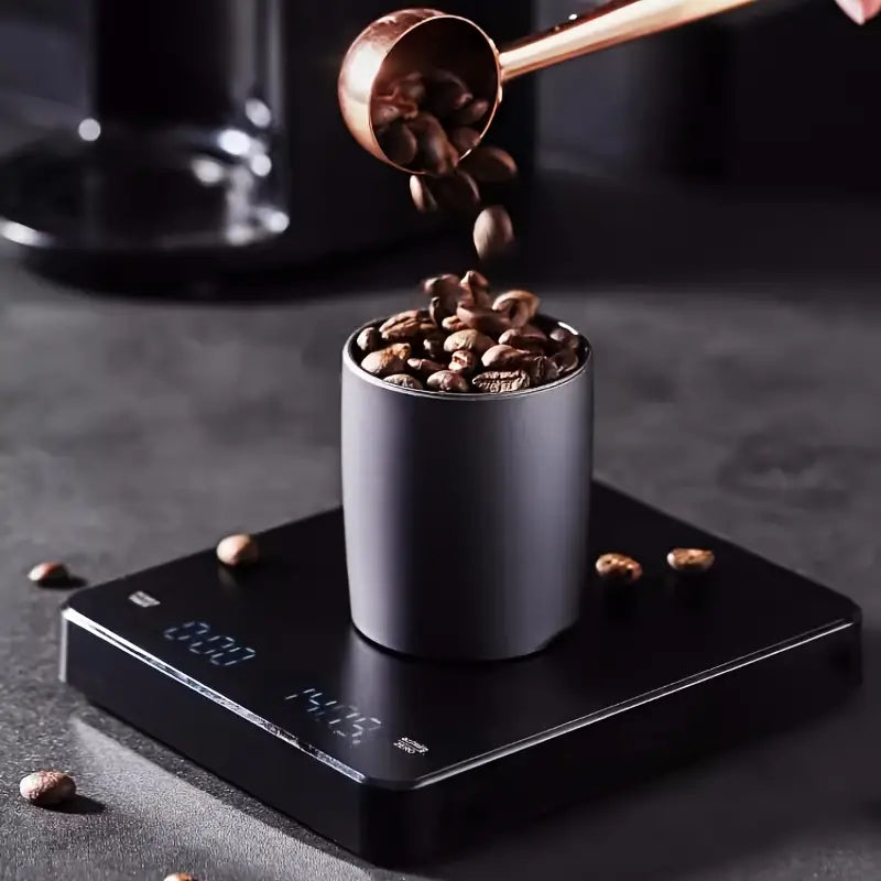 CCS Digital Coffee Scale with Timer - Precise Measurement for Espresso, Pour Over, and Drip Coffee Brewing - Perfect for Home Baristas and Coffee Enthusiasts