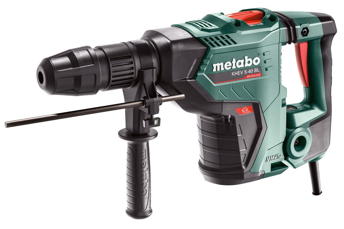 Metabo KHEV 5-40 BL Cordless Combination Hammer (600765620) - Powerful Rotary Hammer Drill for Concrete, Masonry & Demolition Work | Ideal for Construction, Renovation & DIY Projects