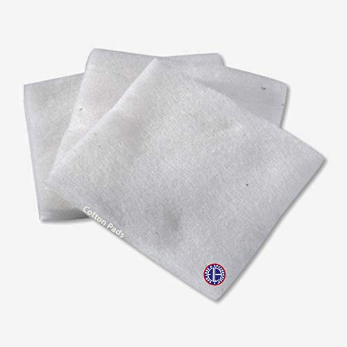Premium Cotton Pads for Ear Lobe Care - 200 Pack Soft Multicolor Wipes (50g) | Gentle Makeup Remover, Piercing Aftercare & Skincare Essentials