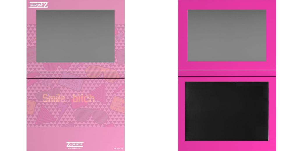 Custom Extra Large Z Palette - Magnetic Makeup Palette for Eyeshadows & Blush - Perfect for Travel & Professional Makeup Artists