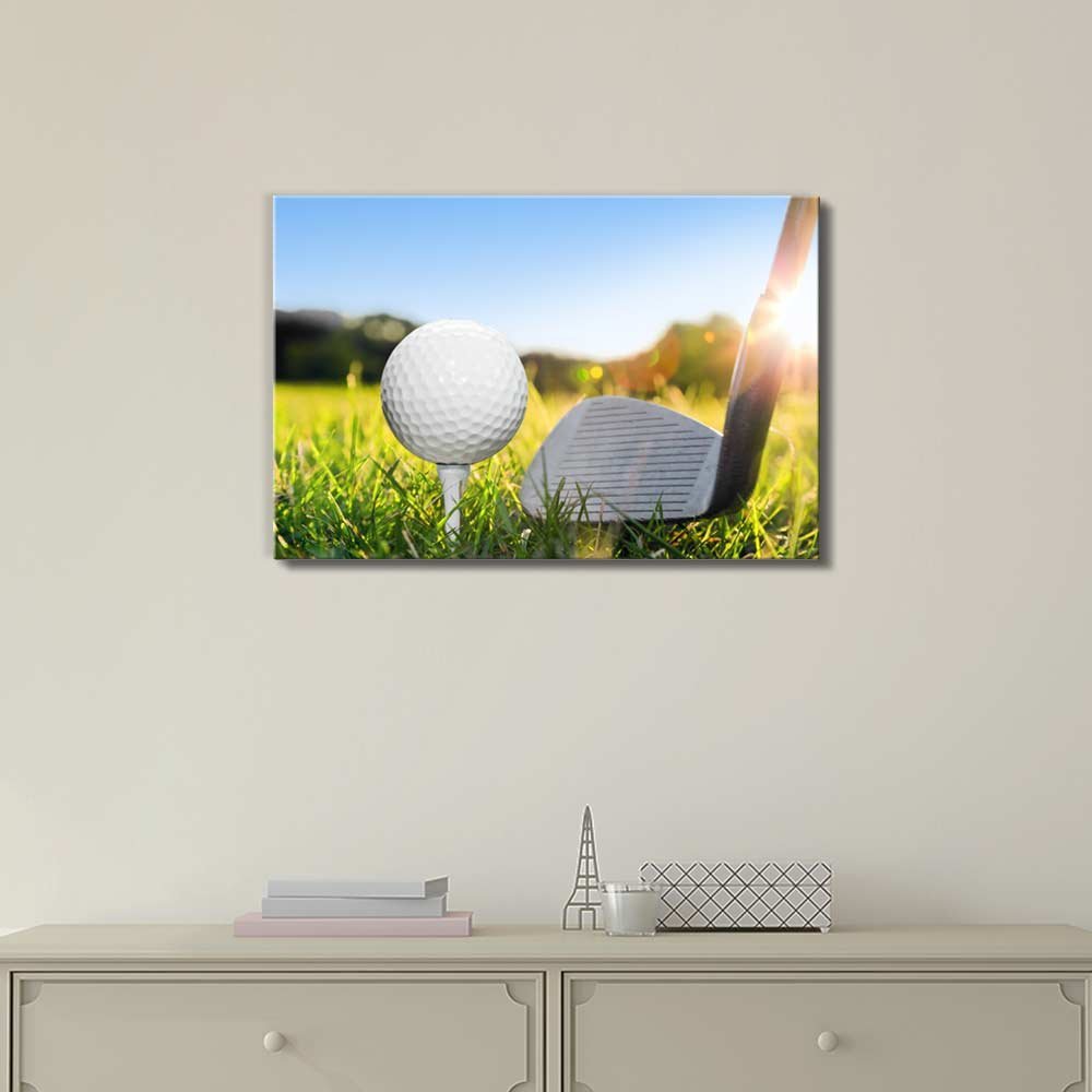 Premium Golf Canvas Wall Art - 32