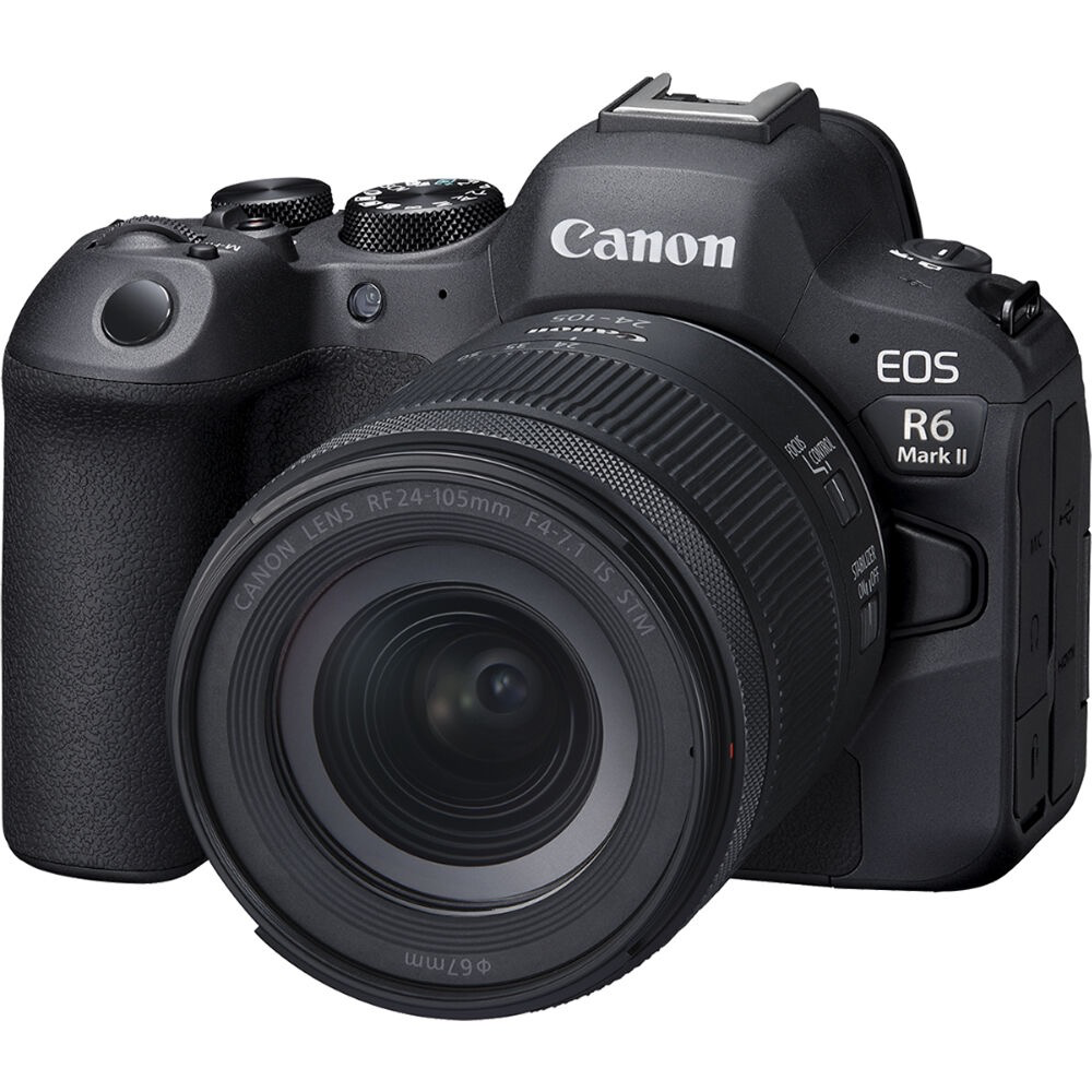 Canon EOS R6 Mark II Mirrorless Camera with RF 24-105mm f/4-7.1 IS STM Lens - Professional Full Frame Photography for Travel, Vlogging & Portrait Shooting