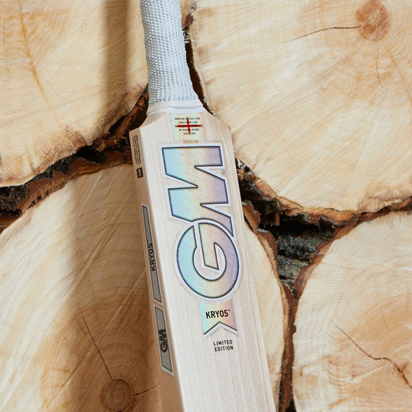 GM KRYOS Limited Edition Cricket Bat 2024 - Premium English Willow Cricket Bat for Professional Players - Perfect for Tournaments & Practice Sessions