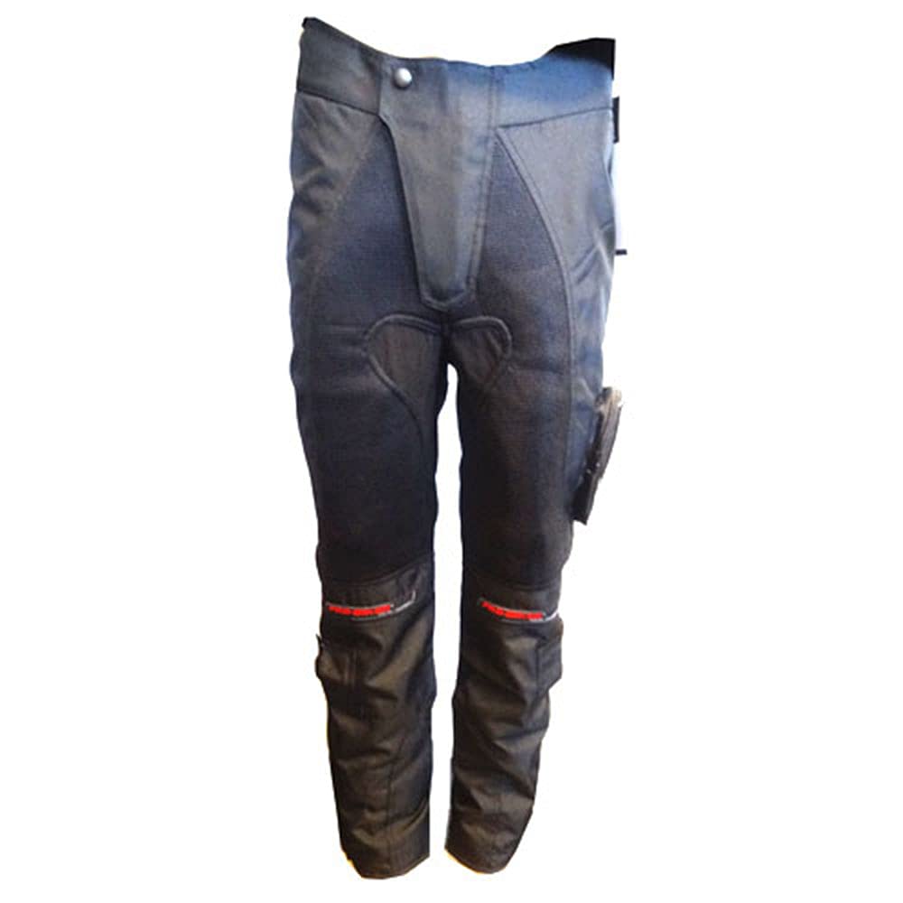 Armored Motorcycle Racing Pants - Street Bike Jeans with Knee Protectors (Size 30) - Durable & Protective for Urban Commuting & Track Riding