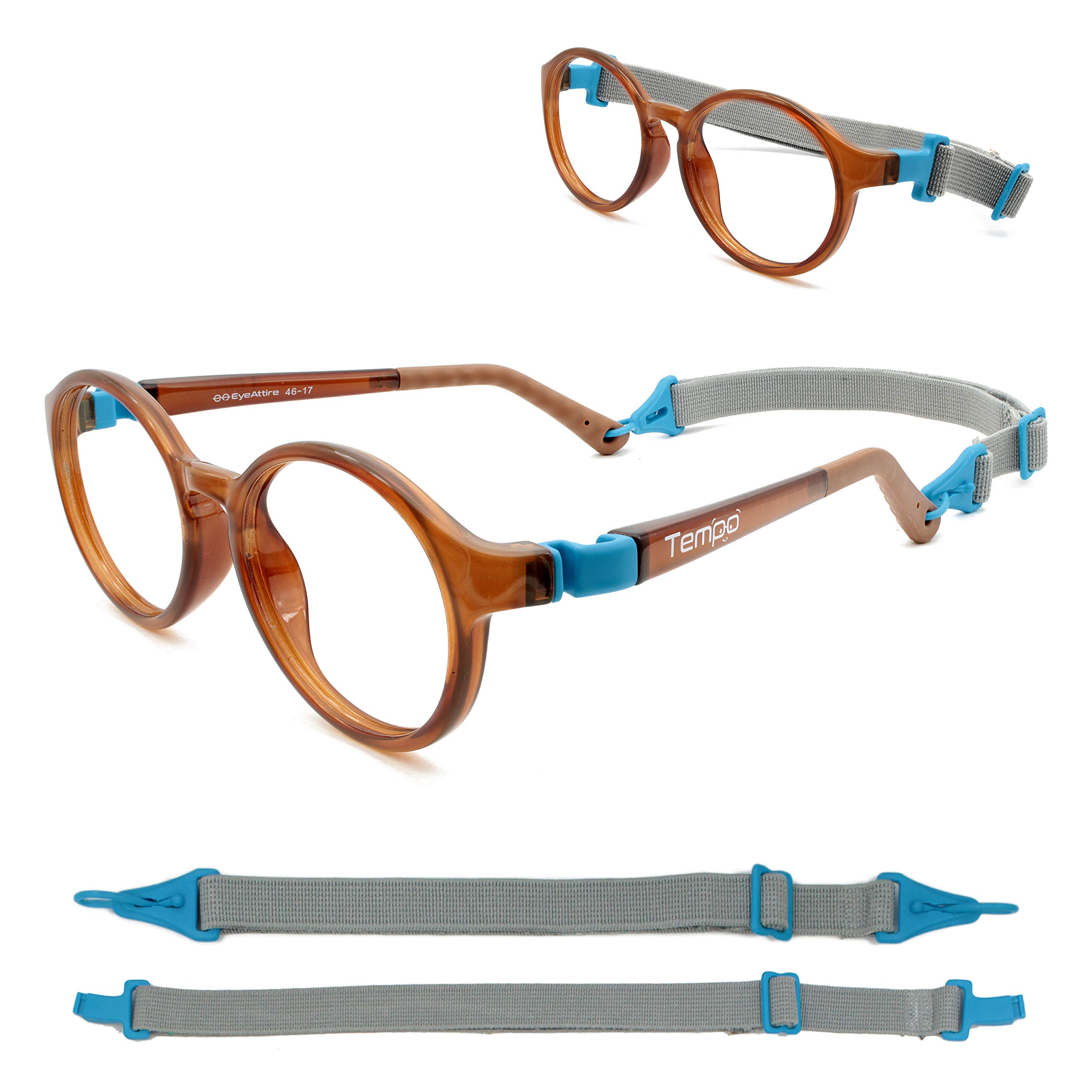 Unbreakable Kids Glasses - Flexible & Durable Fashion Eyewear for Children - Perfect for School, Sports & Daily Activities - Model 3001