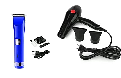 Professional Hair Dryer & Beard Trimmer Combo for Men - Salon Quality Grooming Kit - Perfect for Home & Travel Use