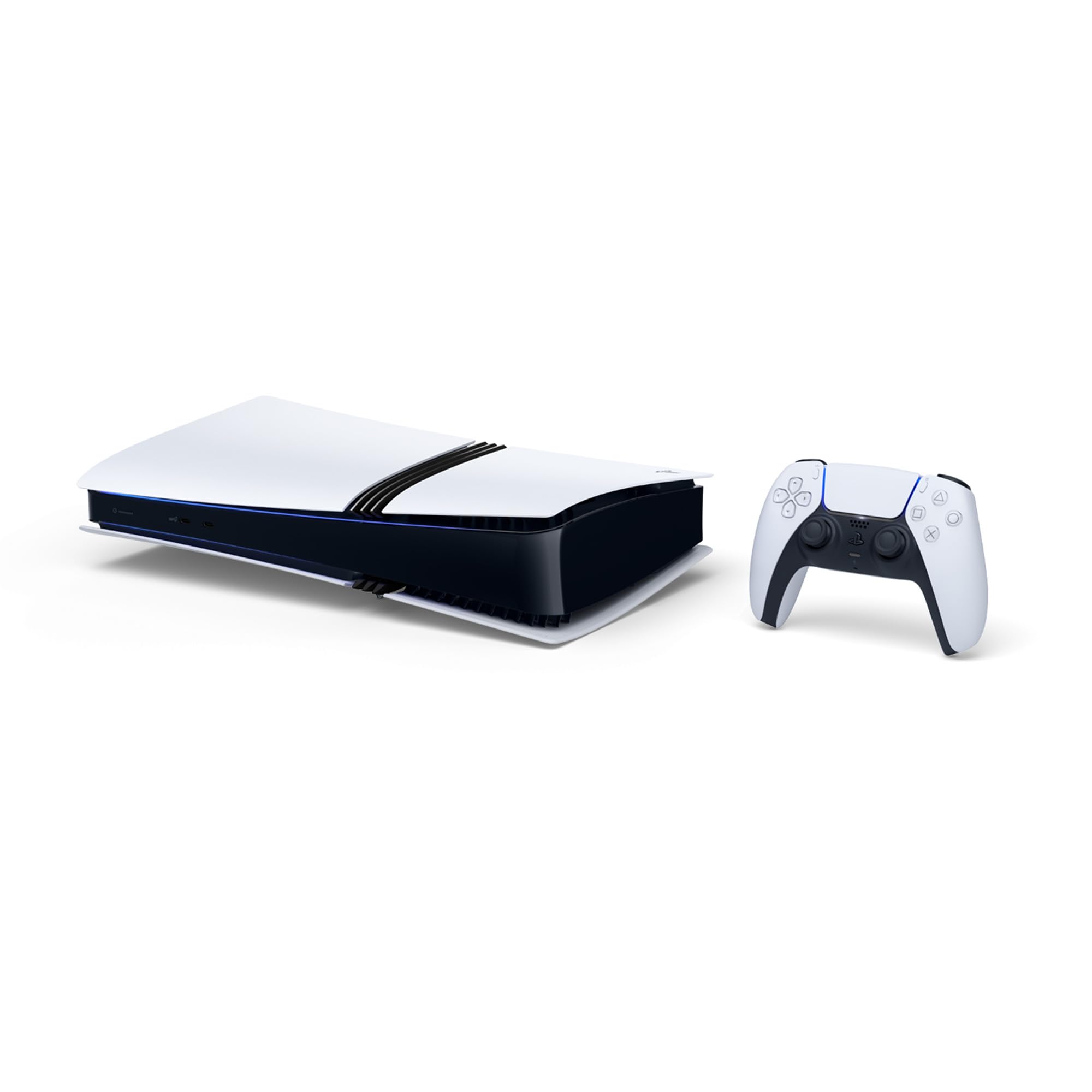 PlayStation 5 Pro 3TB Digital Edition Gaming Console - Fortnite Cobalt Star Bundle with Controller Charger (White) | High-Speed PCIe SSD, Flagship Pro PS5 for Ultimate Gaming Experience | Perfect for 4K Gaming, Streaming & Competitive eSports