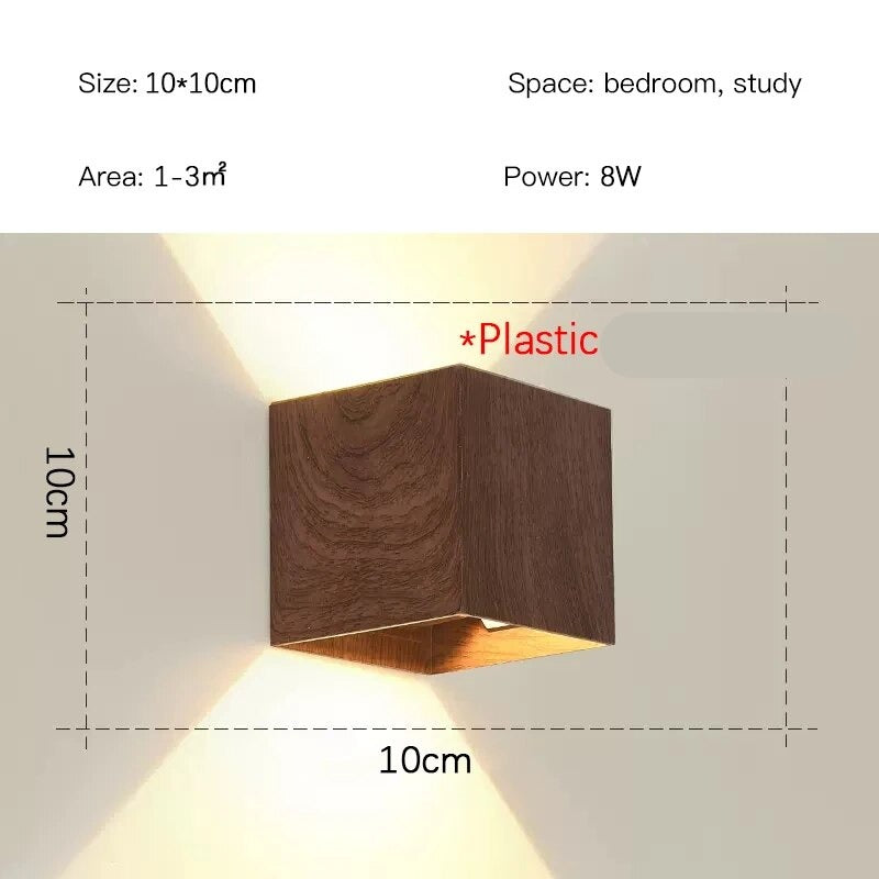 Modern Oak Wood Pendant Ceiling Light - Handcrafted Natural Wood Chandelier for Dining Room, Kitchen Island & Bedroom Lighting