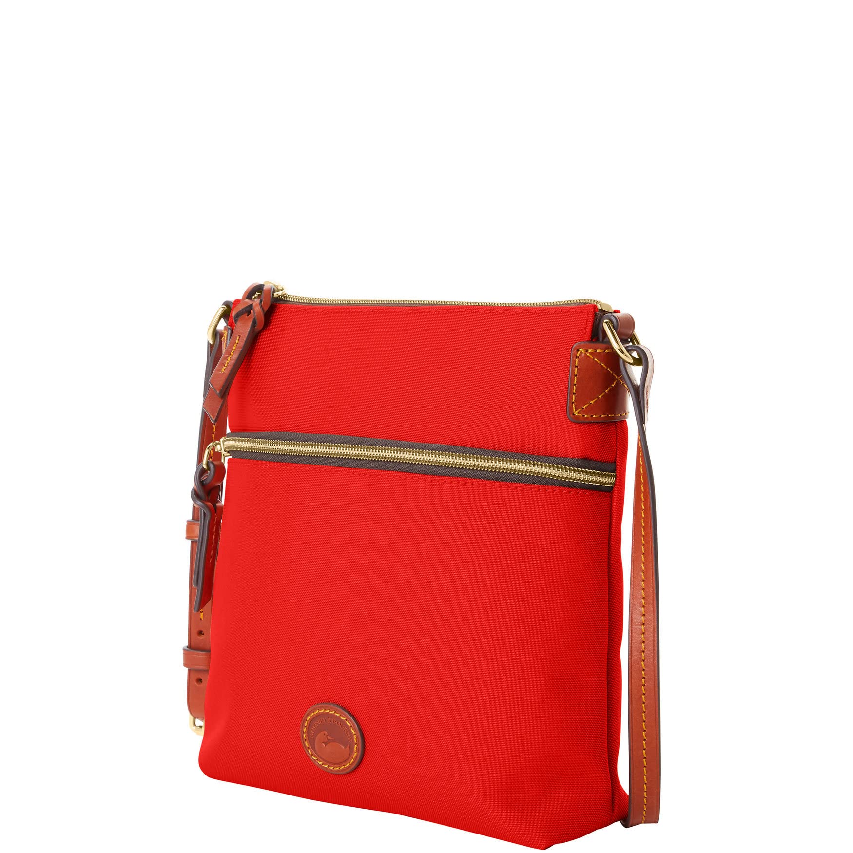 Dooney & Bourke Women's Nylon Crossbody Bag with Zipper Pockets - Stylish & Functional Purse for Everyday Use, Travel & Work Accessories