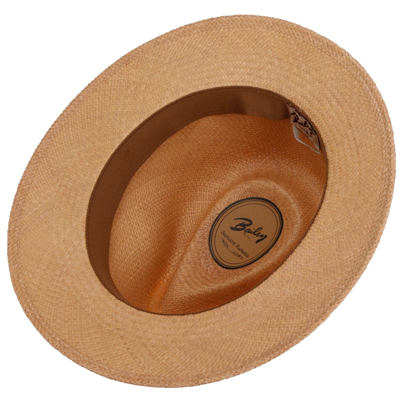 Stansfields Panama Hat by Bailey 1922 - Premium Straw Fedora Hat for Men & Women - Sun Protection & Summer Style - Perfect for Beach, Travel, and Outdoor Events