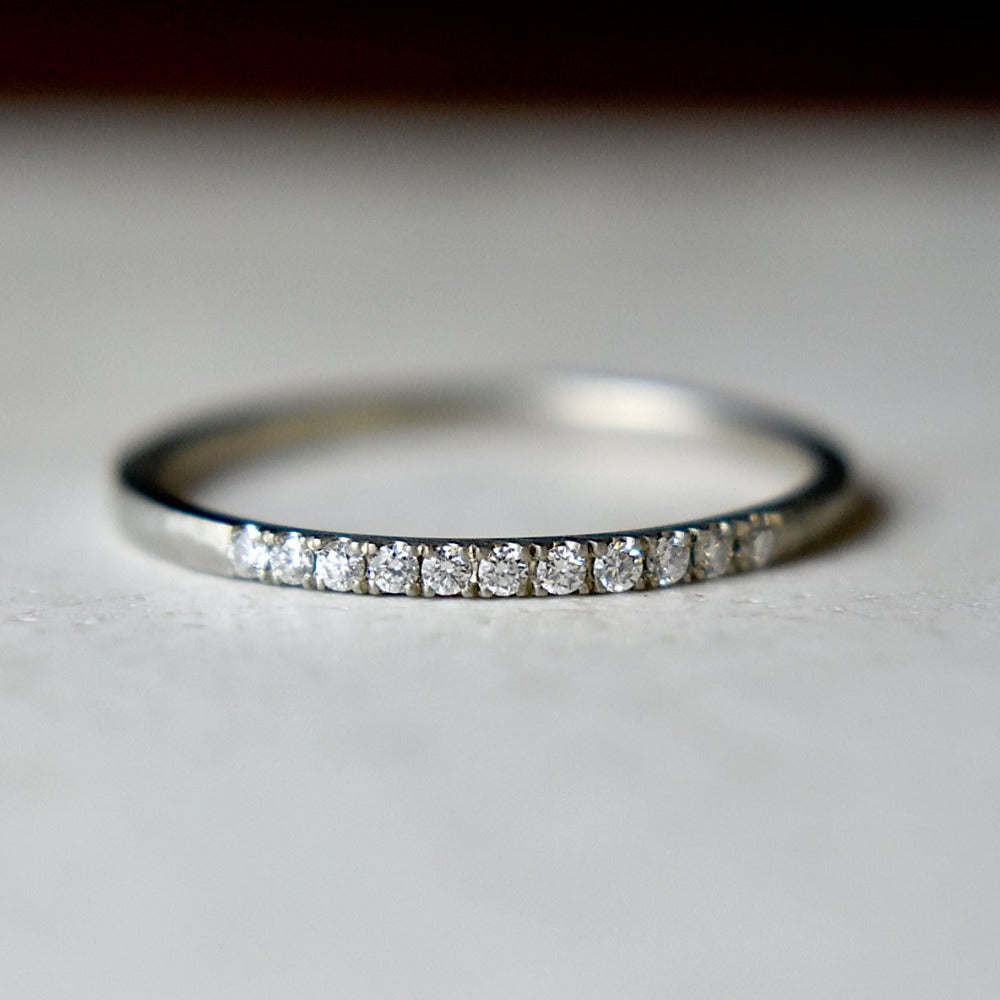 Elegant 'Ava' Diamond Wedding Band for Women - Perfect for Engagement, Anniversary & Special Occasions