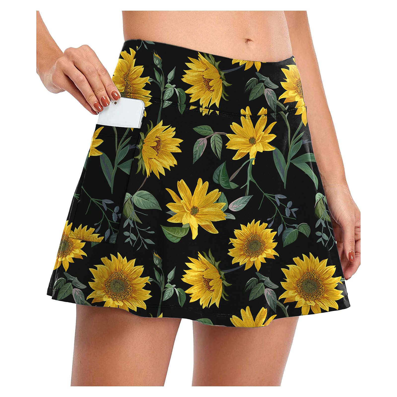 Women's Pleated Tennis Skirts with Built-in Shorts & Pockets - High Waisted Athletic Skort for Golf, Running & Sports | Perfect for Tennis Matches, Gym Workouts & Casual Wear