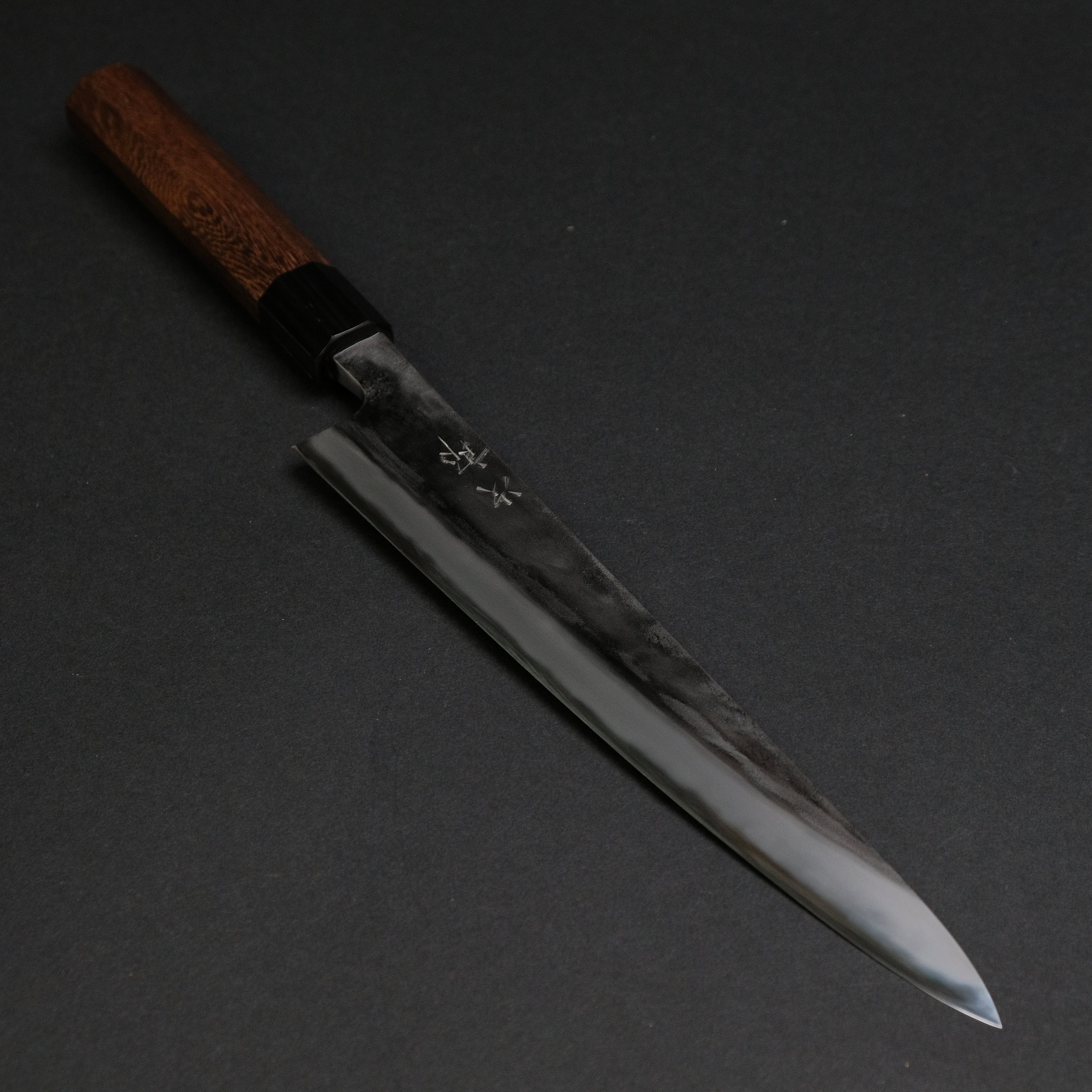 Jiro Tsuchime Sujihiki Knife 240mm - Premium Japanese Slicing Knife with Taihei Tagayasan Handle (#579) - Perfect for Sushi, Sashimi & Meat Carving