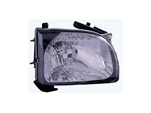 Right Passenger Side Headlight Assembly for 2001-2004 Toyota Tacoma - Replacement Headlamp with OEM Fit - Perfect for Night Driving & Off-Road Adventures