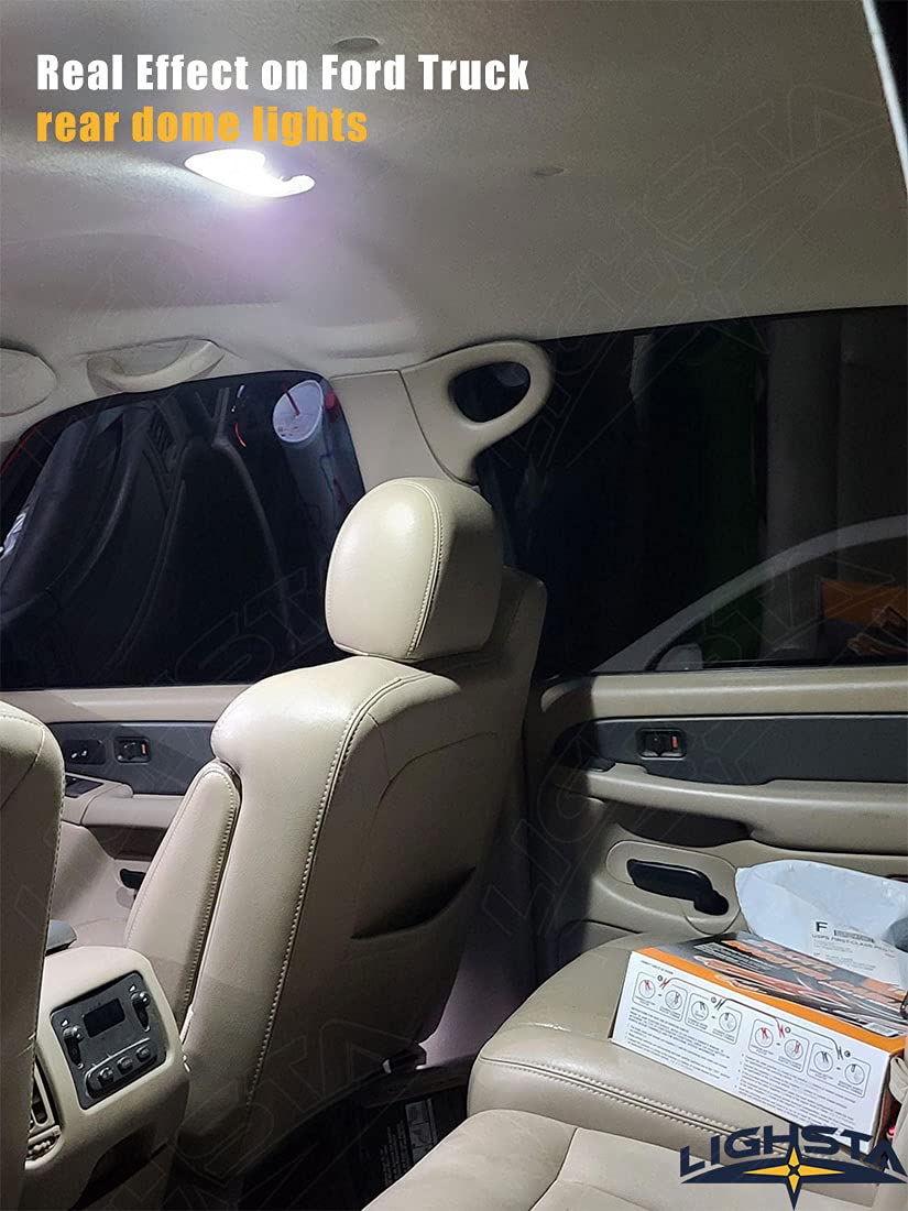 14PCS Super Bright White LED Interior Light Kit for 1999-2016 Ford F250 F350 - Includes Cargo Lights, License Plate Lights & Installation Tool | Perfect for Night Driving, Off-Roading & Vehicle Upgrades