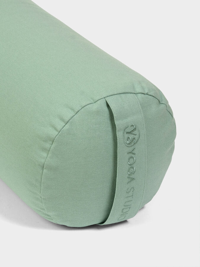 Organic Cotton Buckwheat Meditation Bolster Cushion for Yoga & Zen Relaxation - Perfect for Yoga Studios, Home Meditation & Stress Relief