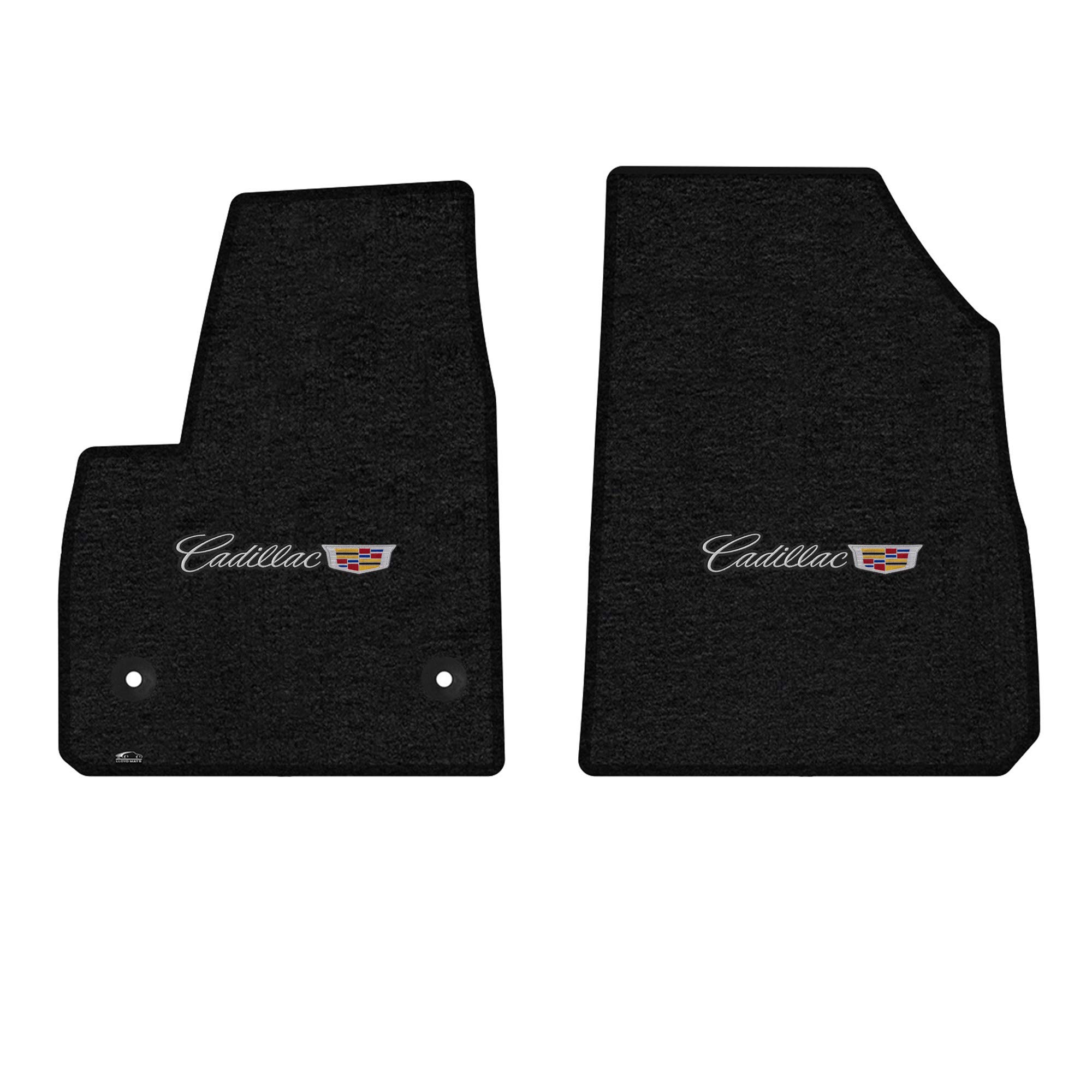 Premium Luxury Carpeted Floor Mats for Cadillac XT6 2020-2024 | Custom Fit All-Weather Protection | Front Row Set (2-Piece, Charcoal) - Perfect for Daily Commutes, Road Trips & Protecting Your Vehicle's Interior