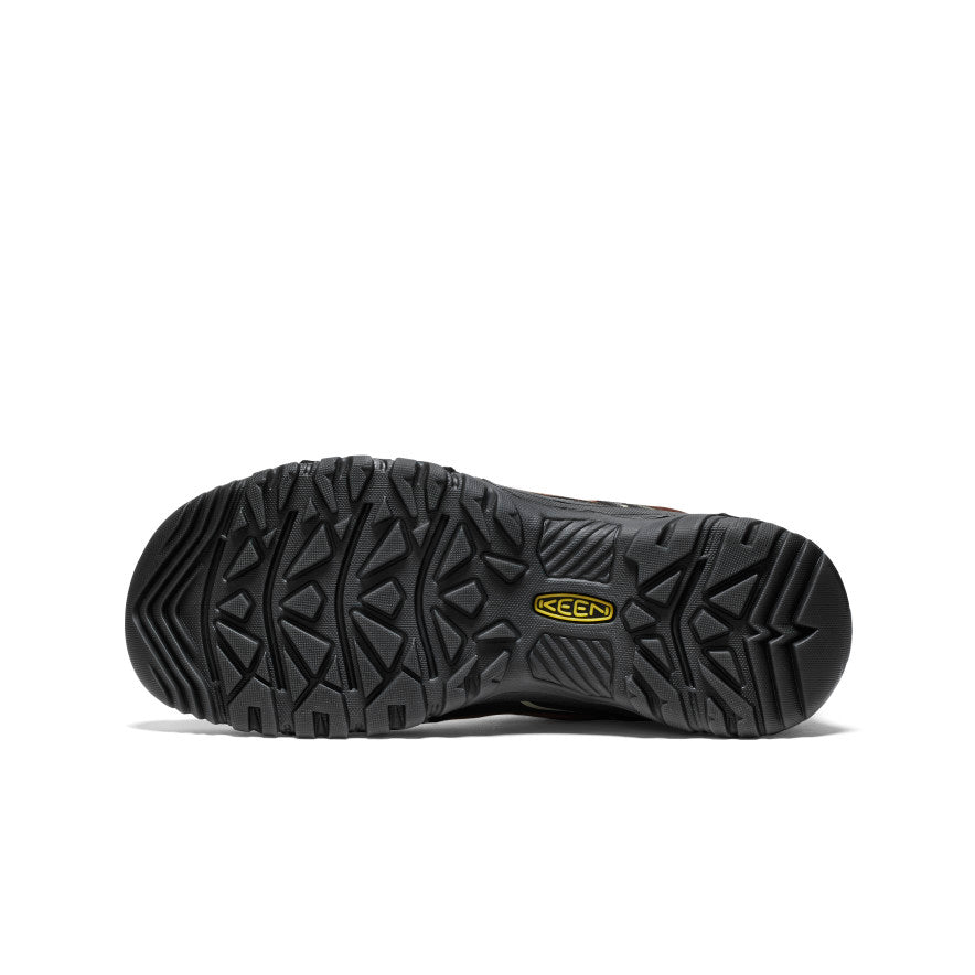 Men's Targhee IV Waterproof Hiking Shoes - Bison/Black | Lightweight & Durable for Outdoor Adventures, Trail Running & Camping