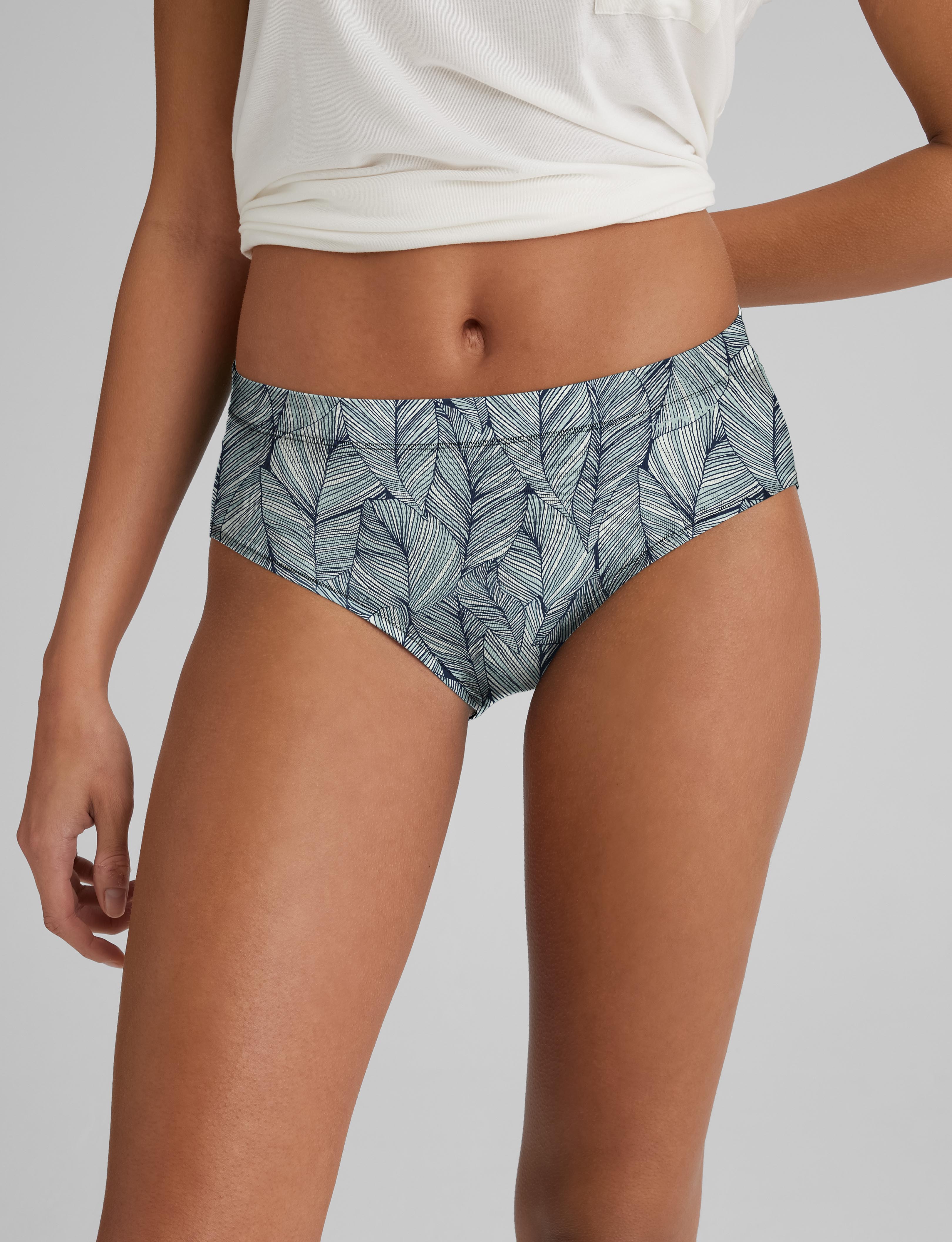 Women's High Rise Brief Underwear - 3 Pack Soft Second Skin Comfort for Everyday Wear & Lounge