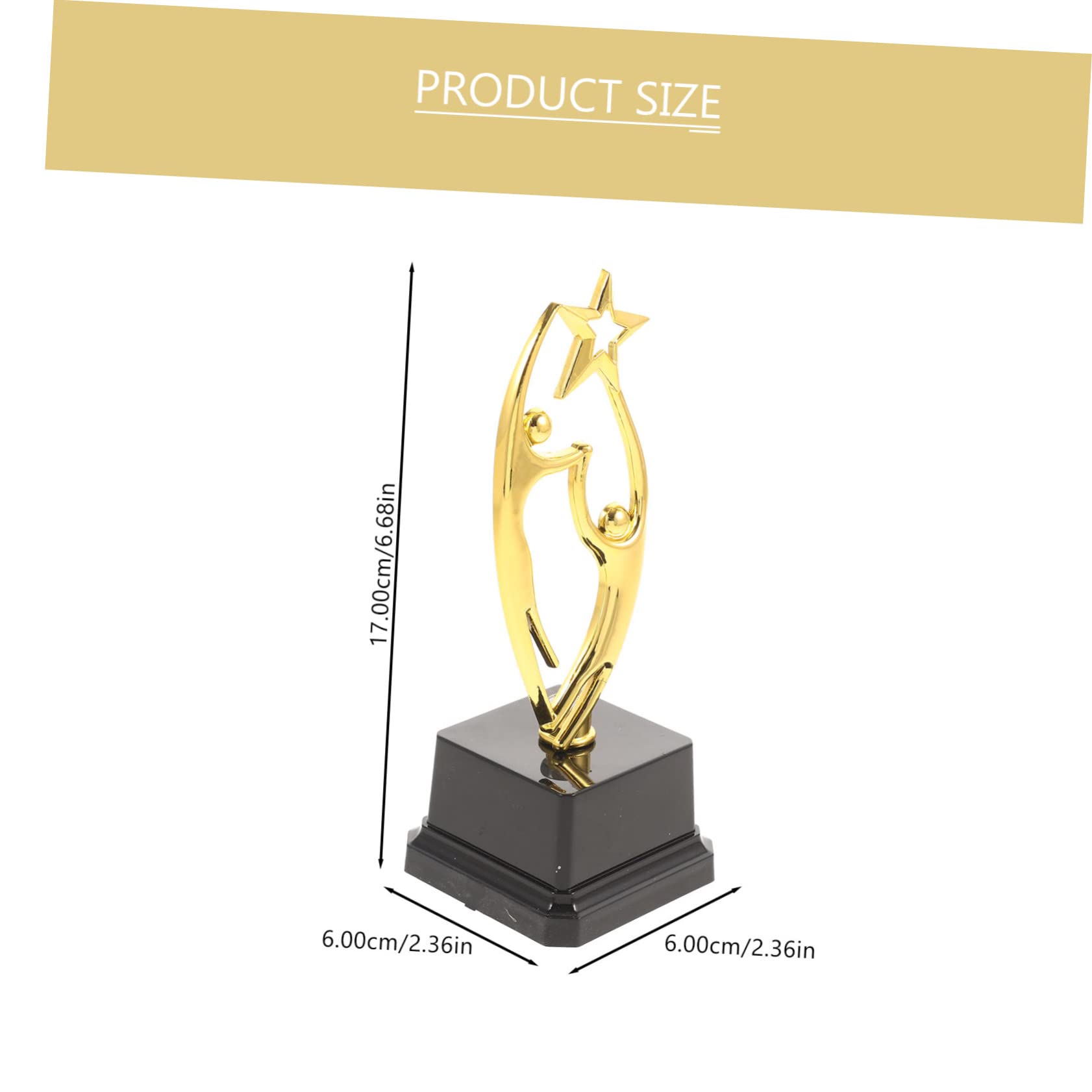 SUPVOX Basketball Trophy Toys for Kids - Sports Awards & Prizes for Children - ABS Plastic Sports Reward for Basketball Games, Competitions & School Events