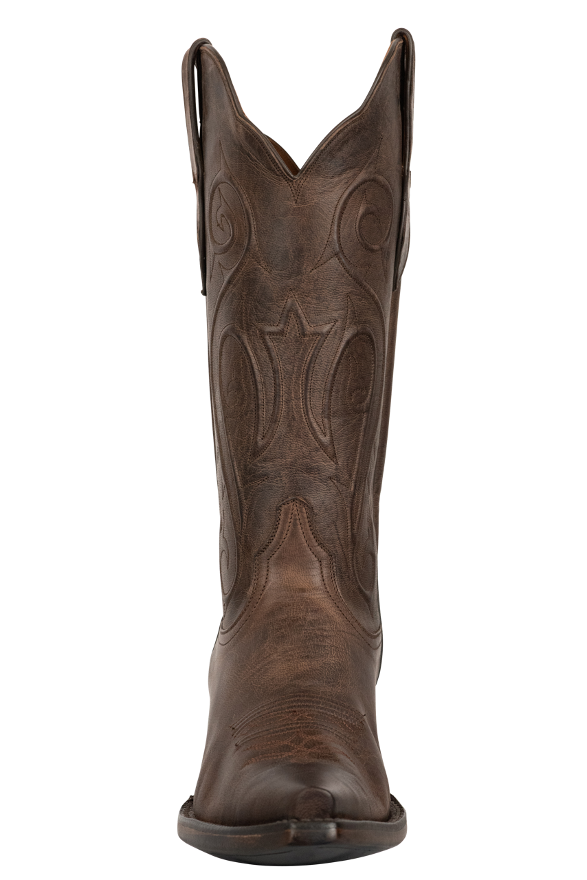 Black Jack Women's Mad Dog Cowgirl Boots - Burnished Brown Western Boots for Women | Stylish & Comfortable Cowgirl Boots for Riding, Country Music Festivals & Western Fashion