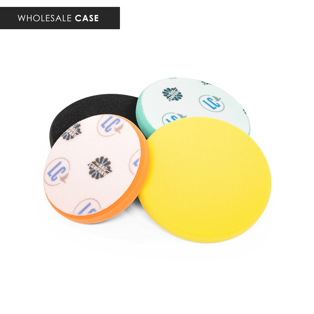 Flat Cutback DA Pads Case – Premium Car Polishing Pads for Dual Action Buffers – Perfect for Auto Detailing & Paint Correction