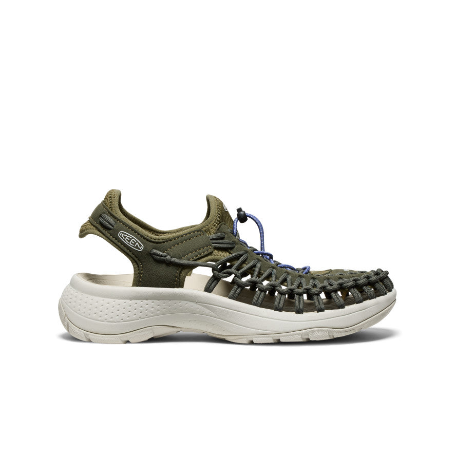 Women's UNEEK Astoria Sandals - Comfortable & Stylish Outdoor Shoes for Hiking, Travel & Casual Wear | Forest Night/Skipper Blue