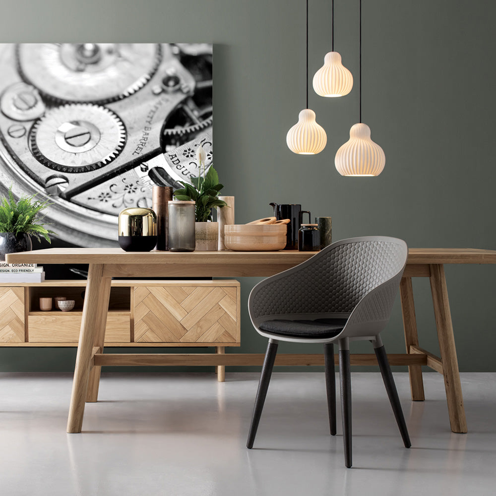 UNITY Arm Chair - Taupe & Black Modern Accent Chair for Living Room, Bedroom, or Office - Comfortable Upholstered Lounge Chair with Sturdy Metal Legs