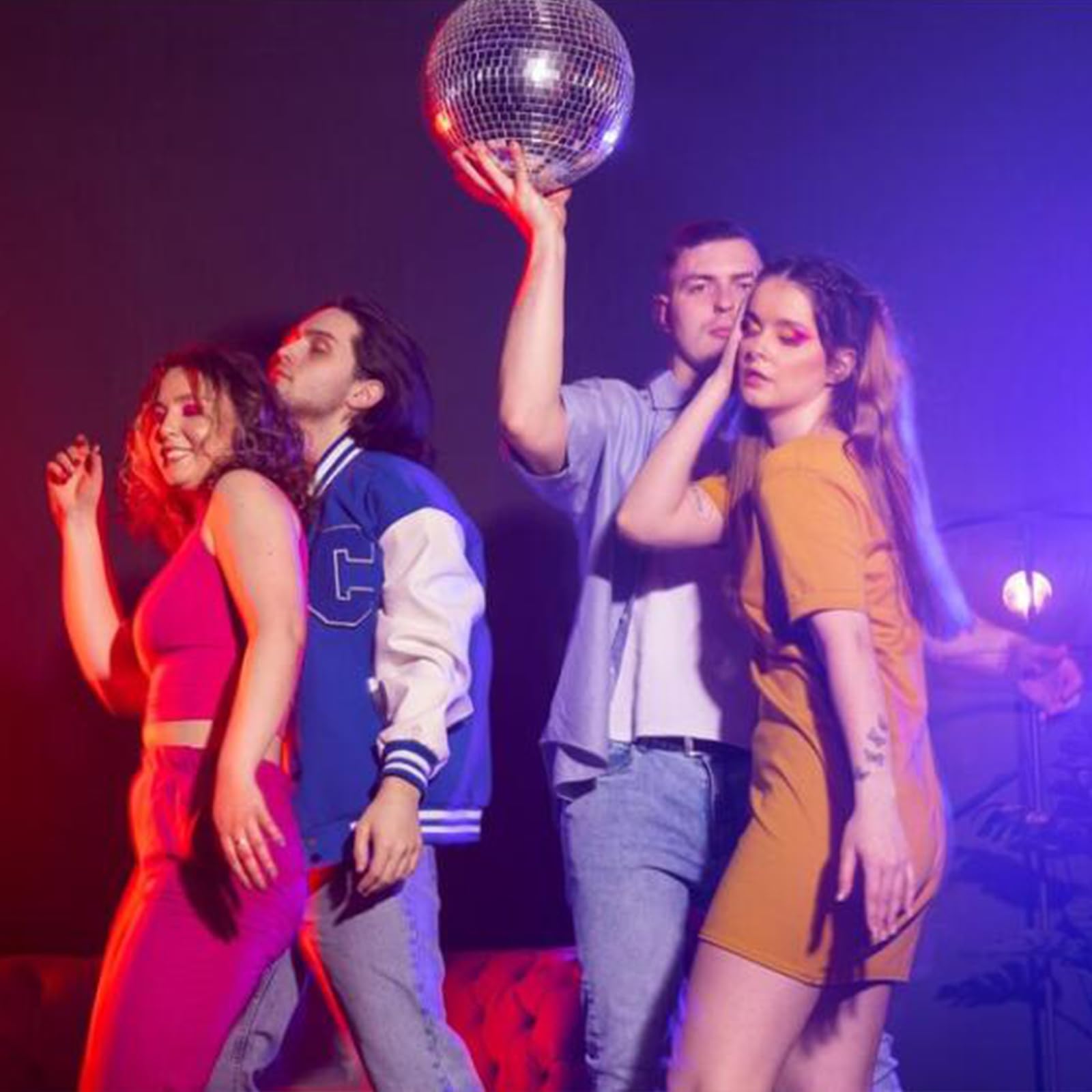 12 Inch Silver Mirrored Disco Ball - Large Rotating Party Decor for Weddings, Nightclubs & Home Decor | Perfect for Dance Floors, Themed Parties & Event Lighting