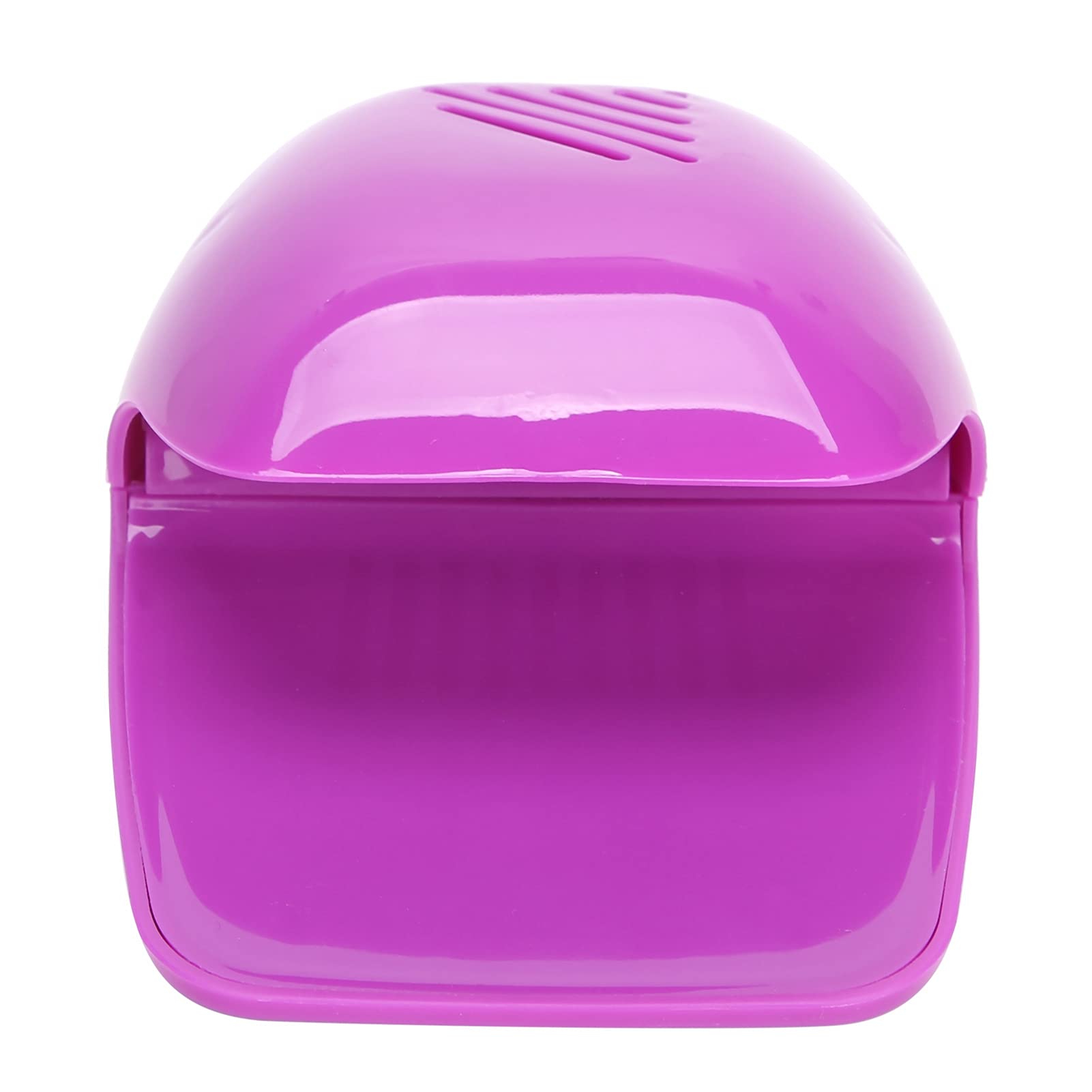 Electric Nail Polish Dryer Fan - Fast Drying for Gel & Acrylic Nails - Portable Nail Polish Blower for Home, Salon & Travel Use - Perfect for Nail Parties & DIY Manicures (Purple)