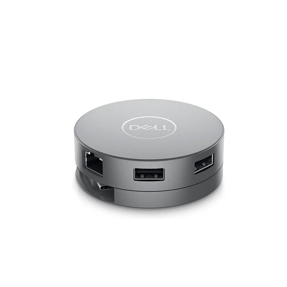 Dell DA310 USB-C 7-in-1 Hub Adapter with HDMI, Ethernet, USB-A - Portable Laptop Docking Station for MacBook, Surface, Chromebook - Perfect for Home Office & Remote Work