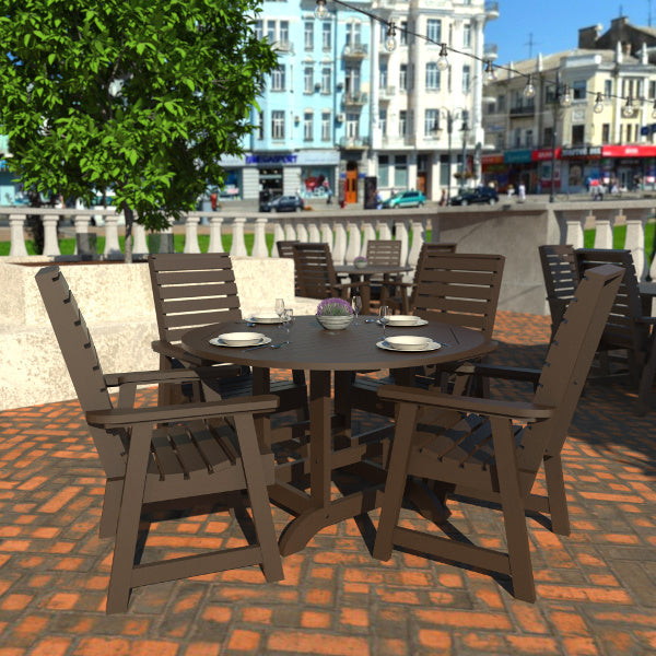 Glennville 5-Piece Round Dining Table Set - Perfect for Small Spaces, Breakfast Nooks & Outdoor Patios