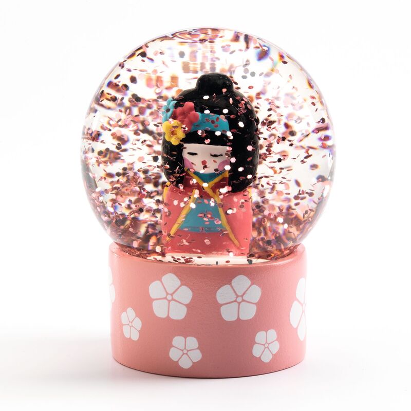 Djeco Decorative Snow Globe - Winter Wonderland Collectible for Home Décor, Christmas Gift & Holiday Display | Perfect for Mantel, Shelf or Tabletop Decoration