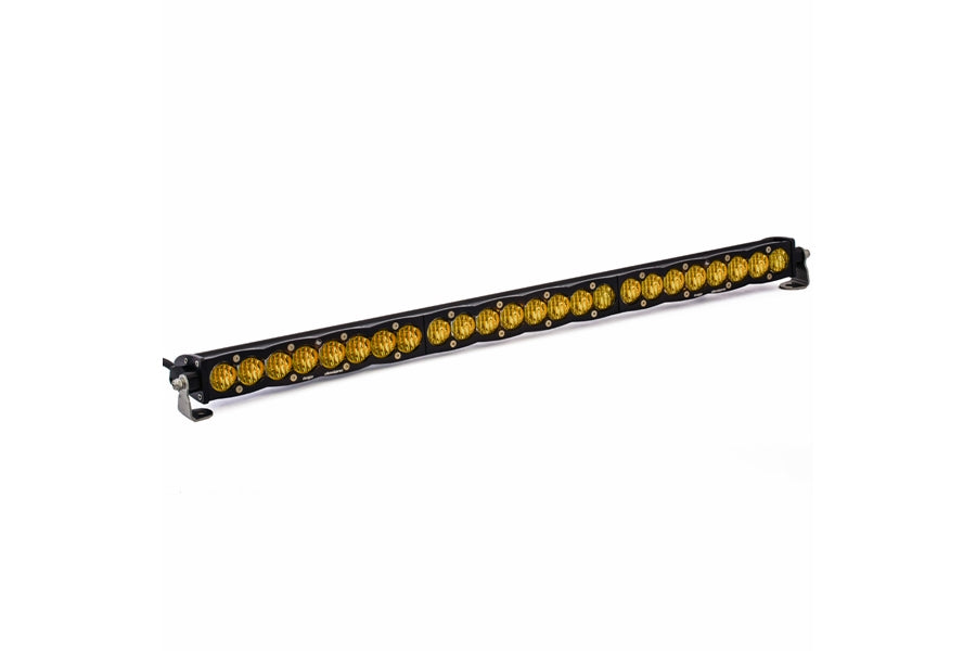 Baja Designs S8 30-Inch Wide Amber LED Light Bar for Off-Road Trucks & Jeeps - Perfect for Night Driving, Fog & Dusty Conditions