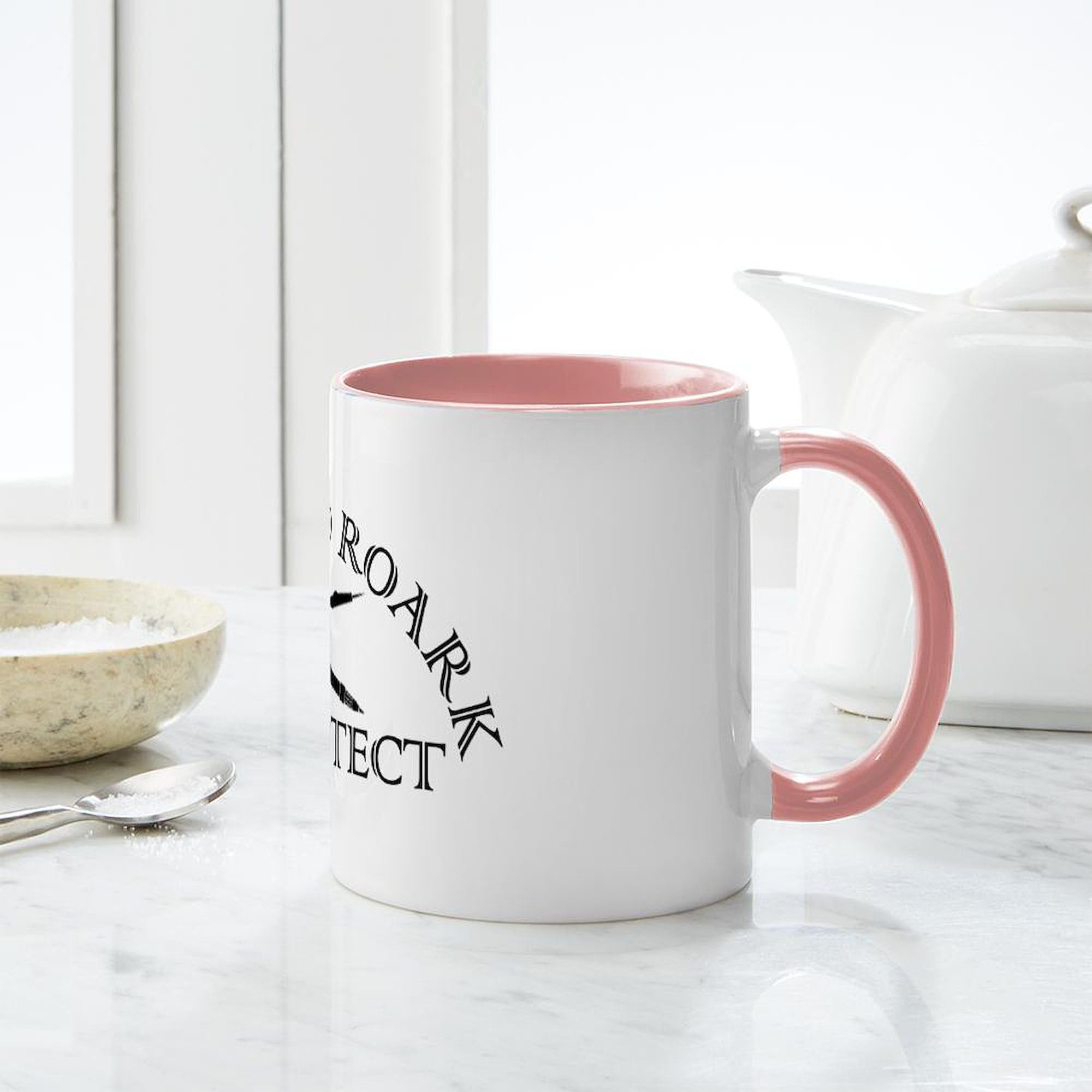 Howard Roark 11 oz Ceramic Coffee Mug - 325 ml Inspirational Quote Mug for Office, Home & Gifts - Durable White Coffee Cup for Tea, Hot Chocolate & Daily Use