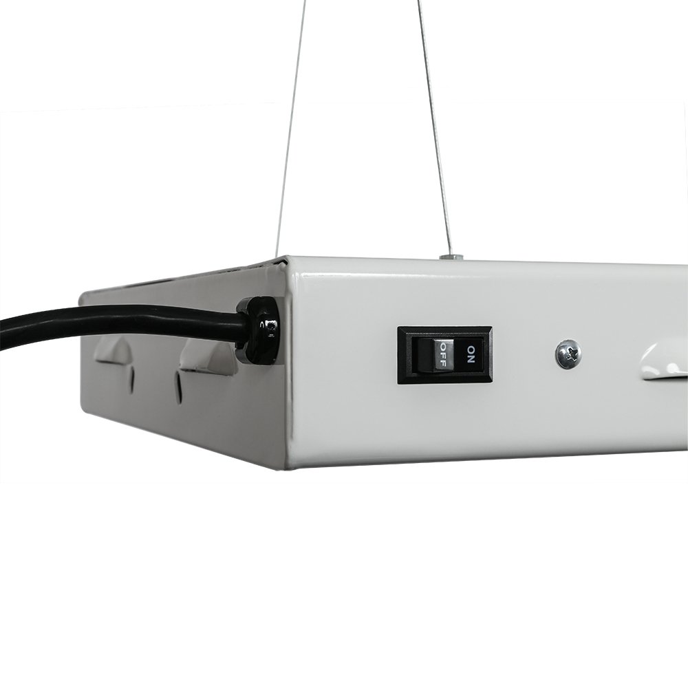 T5 LED Grow Light Fixture 4ft 4-Lamp 120V for Indoor Hydroponics & Greenhouse Plants - Perfect for Seedlings, Herbs, and Vegetables Cultivation