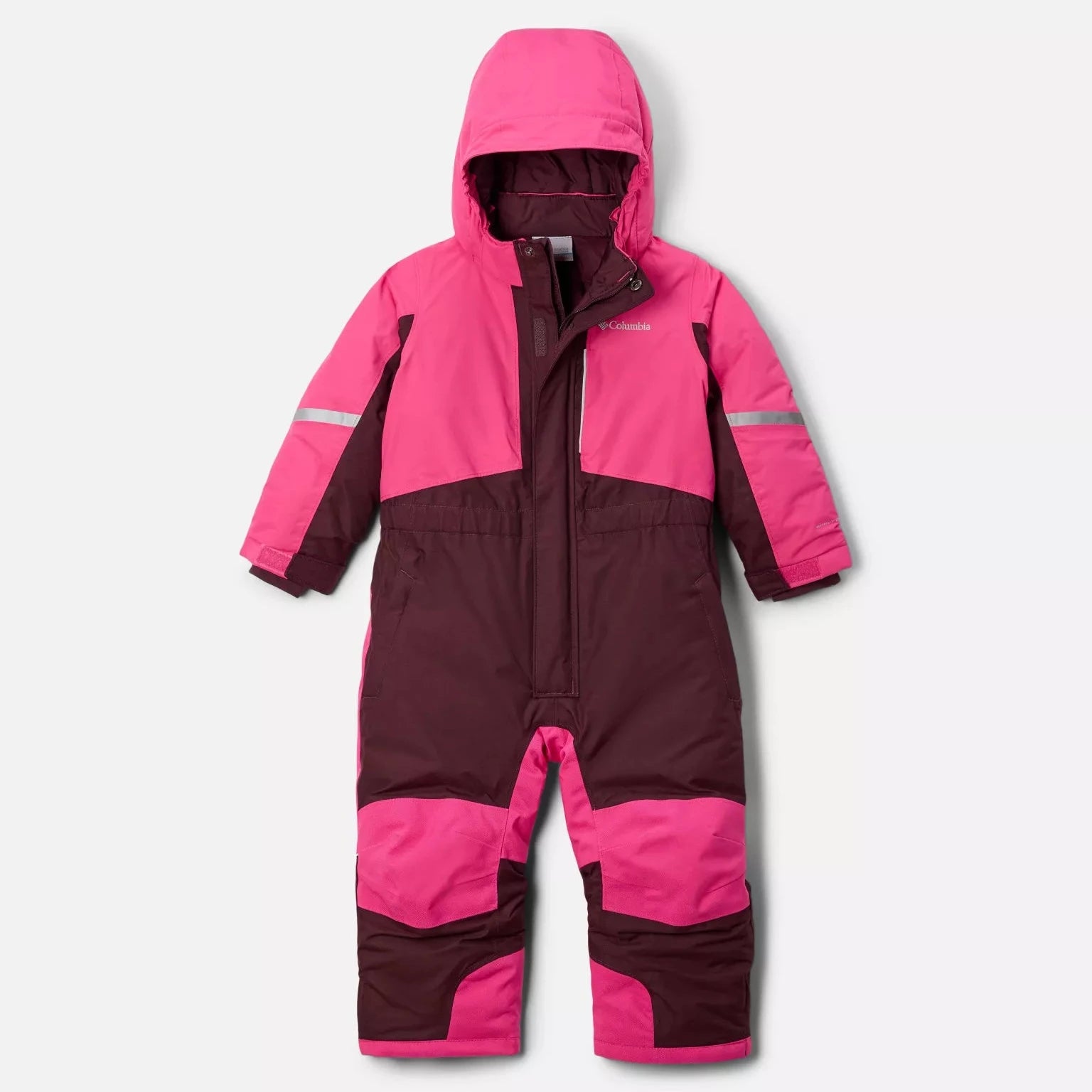 Columbia Moonvista/Pink Ice Toddler Buga III Set - Waterproof Kids Snowsuit for Winter Outdoor Play, Skiing & Snowboarding