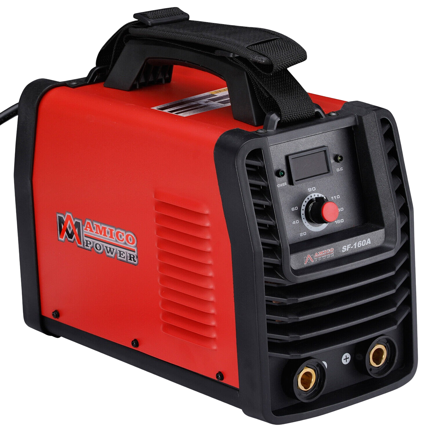 Amico Electric SF 160A 115V/230V 160 Amp Stick Arc Lift TIG Inverter DC Welder - Portable Welding Machine for Home, DIY, Metal Fabrication & Repair