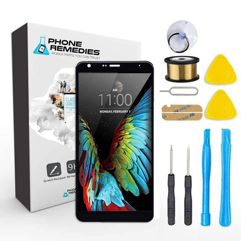 LG Stylo 5 Screen Replacement Kit - Premium LCD Digitizer & Glass Repair Set for Q720 Model | Fix Cracked or Broken Displays at Home