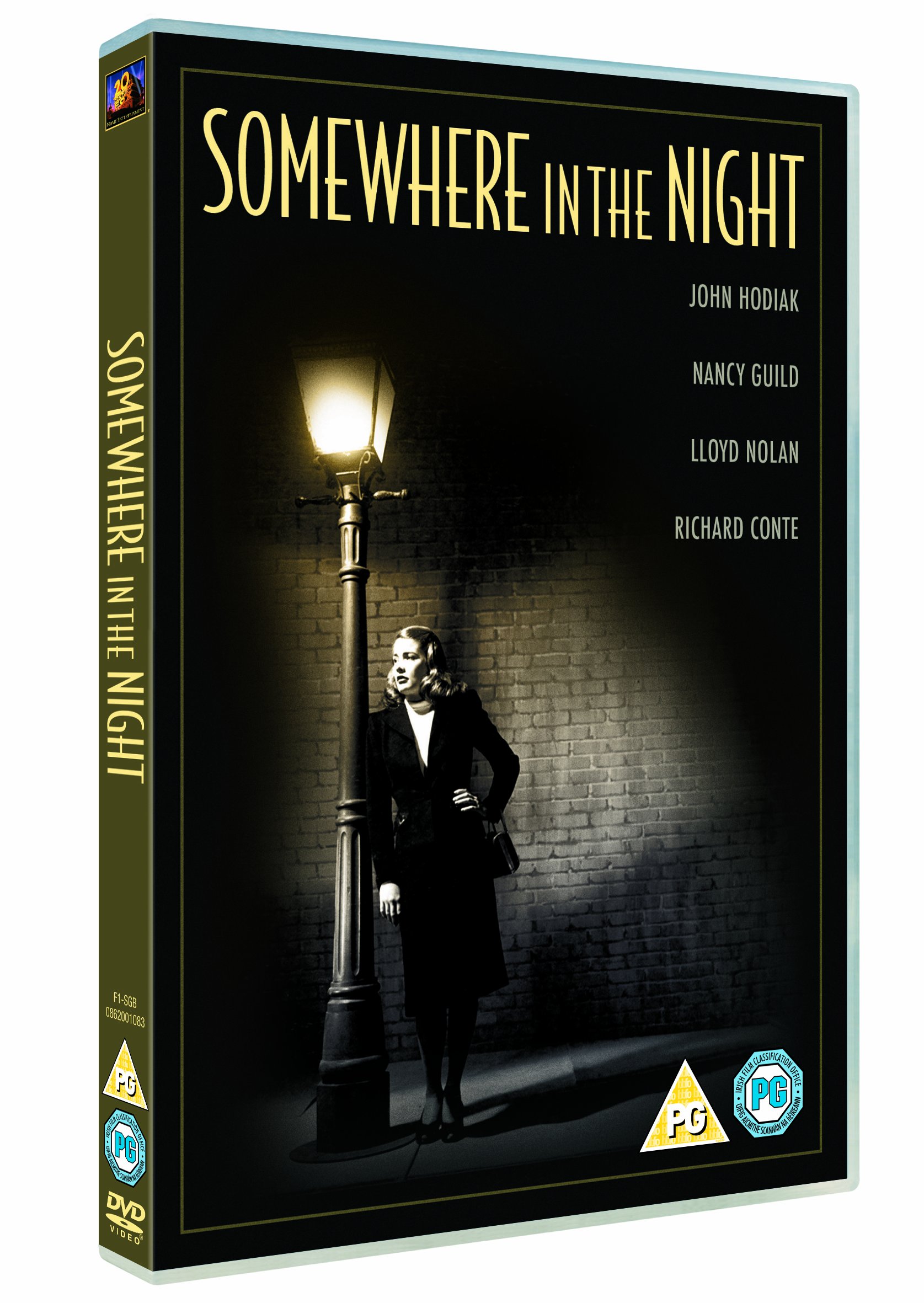 Somewhere in the Night (1946) Classic Film Noir Mystery DVD - Perfect for Movie Collectors & Film Noir Enthusiasts