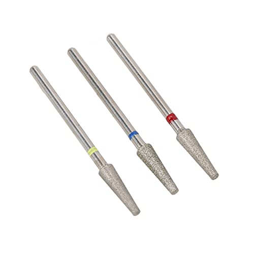 Russian Style Nail Drill Bits - Replaceable Nail Grinding Heads for Nail Art Beginners | Professional Manicure & Pedicure Tools for Home & Salon Use
