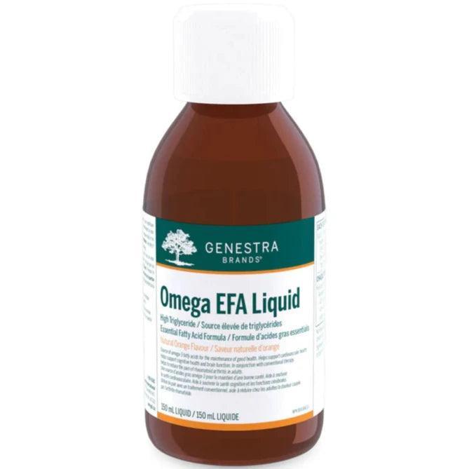Genestra Omega EFA Liquid Supplement - 150mL | Essential Fatty Acids for Heart & Brain Health | Supports Immune System & Joint Function | Daily Wellness & Active Lifestyle
