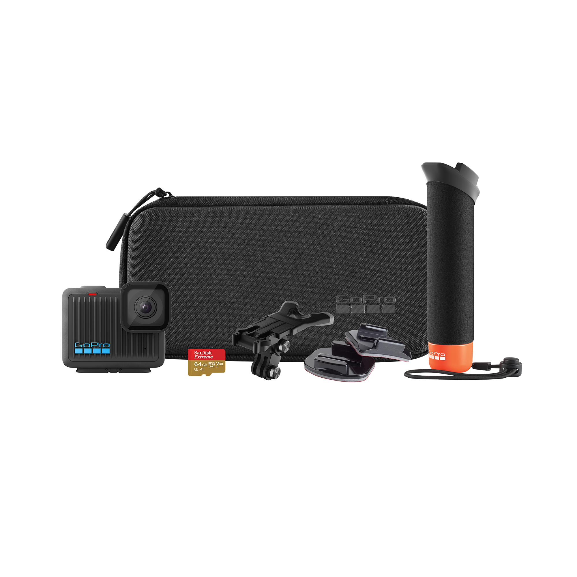 GoPro HERO 10/9/8/7 Accessory Kit - Waterproof Case, 3 Batteries, Dual Charger, Mounts | Perfect for Vlogging, Travel & Outdoor Adventures