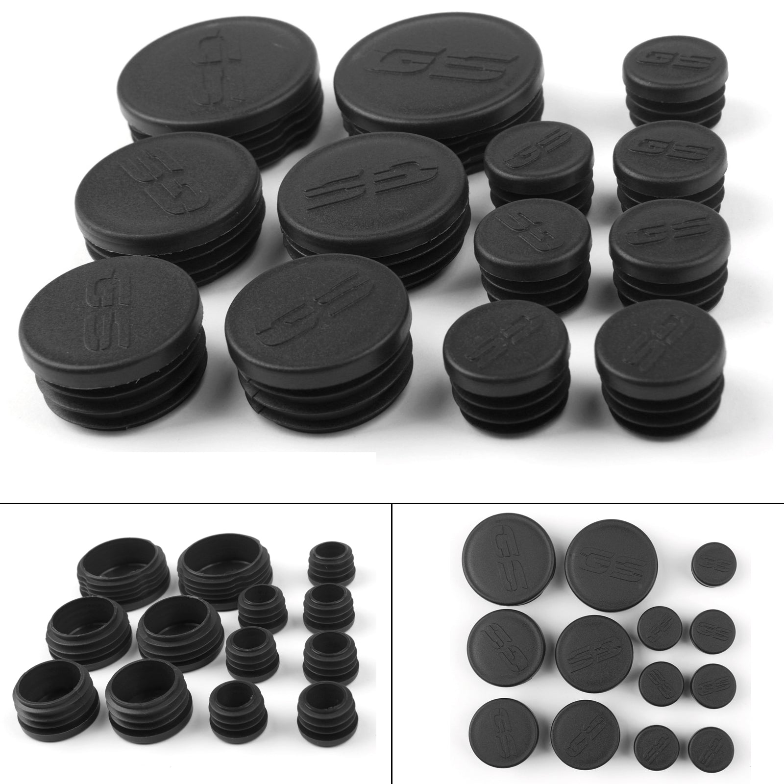 10PCS Frame Hole Cover Caps Plugs Decor Set for BMW R1200GS/R1200GS Adventure (2013-2016) - Motorcycle Accessories for Protection & Customization - Perfect for Off-Roading, Daily Commuting & Bike Shows
