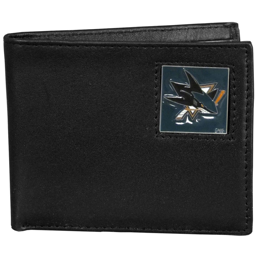 Premium NHL Licensed Leather Bi-Fold Wallet for Men - Genuine Leather Money Clip & Card Holder - Perfect Gift for Hockey Fans (Packaged in Elegant Gift Box) | Ideal for Everyday Use, Travel & Sports Events