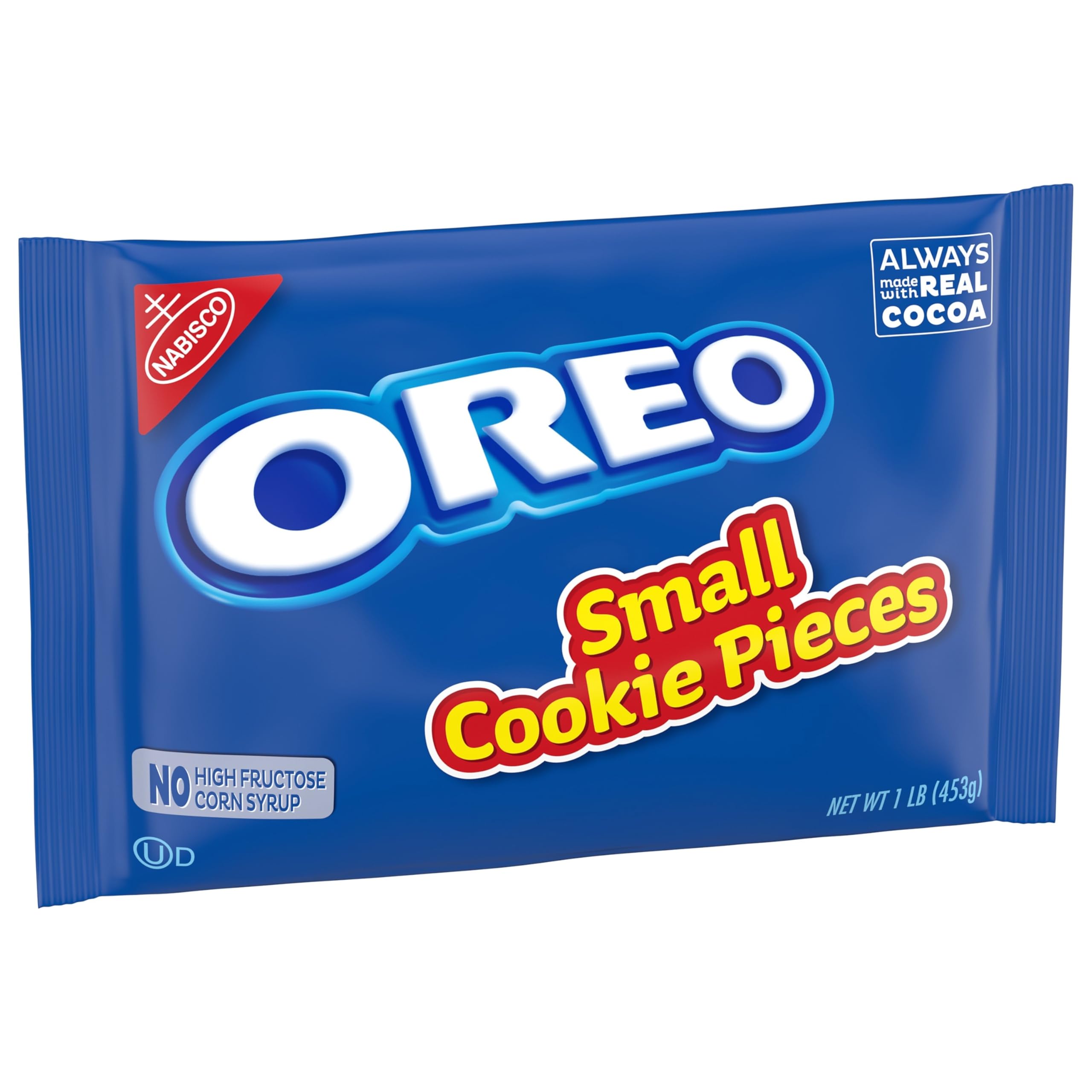 OREO Chocolate Sandwich Cookies Small Cookie Pieces - 24 Pack (1 lb Bags) | Bulk Snacks for Baking, Ice Cream Toppings & Party Treats