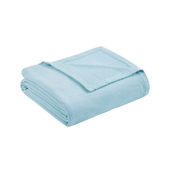 Ultra Soft Liquid Cotton Blanket - Breathable & Lightweight All-Season Bedding for Cozy Sleep - Perfect for Home, Hotel, and Travel Use
